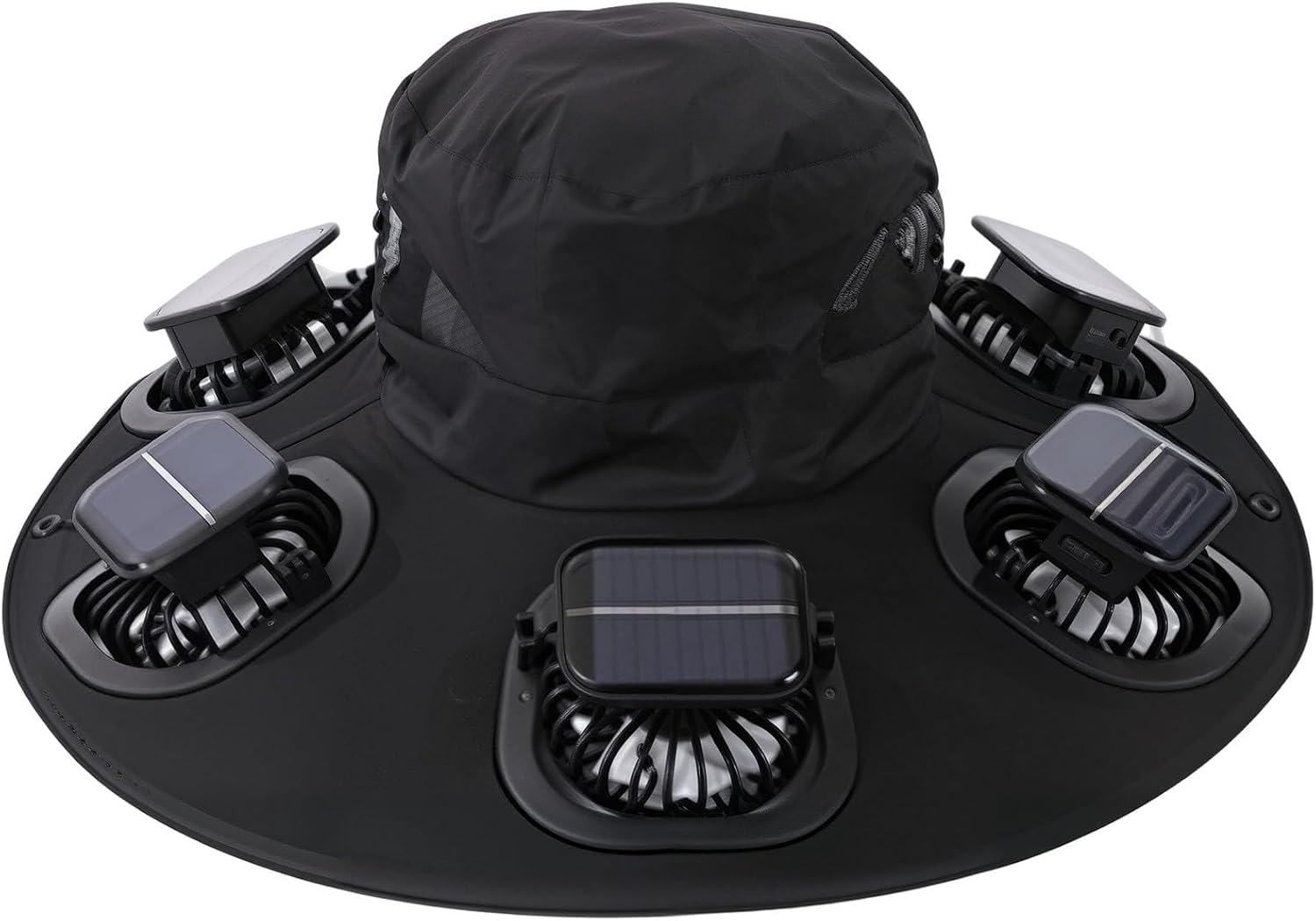 Fishing Hat - Солнечная кепка с 6 вентиляторами, дышащая,