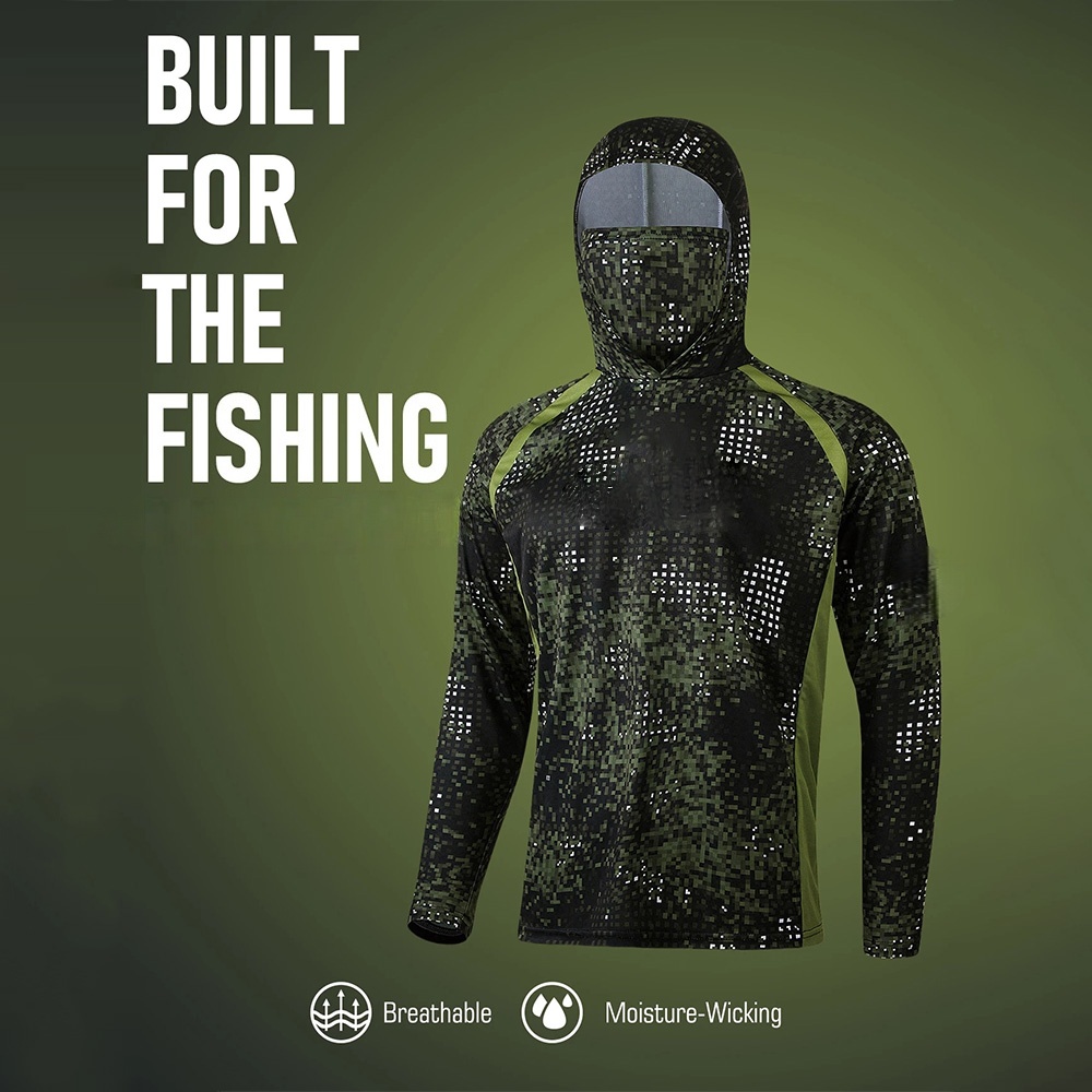 Fishing Hoodie - Рыболовная одежда MALFC для мужчин: рубашка