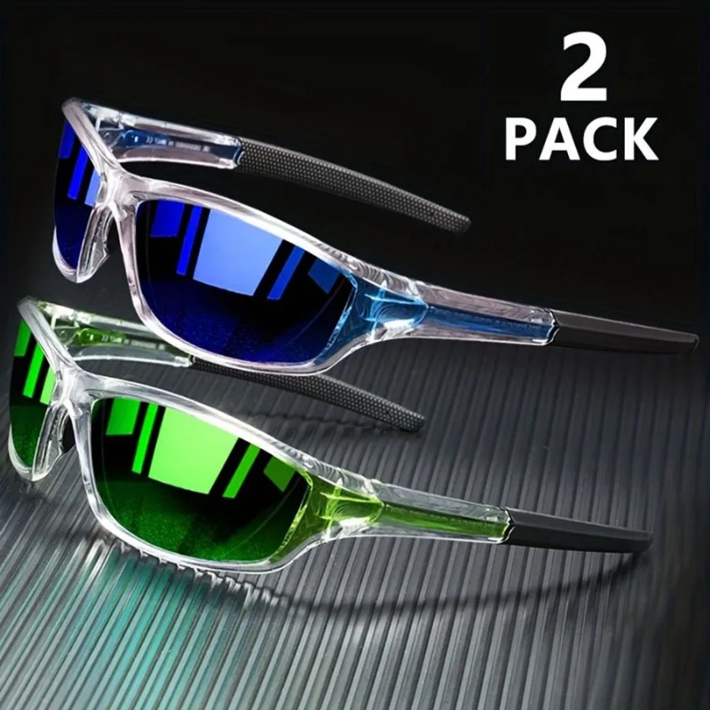 Fishing Sunglasses Polarized - 1/2 шт. спортивных солнцезащитных очков для