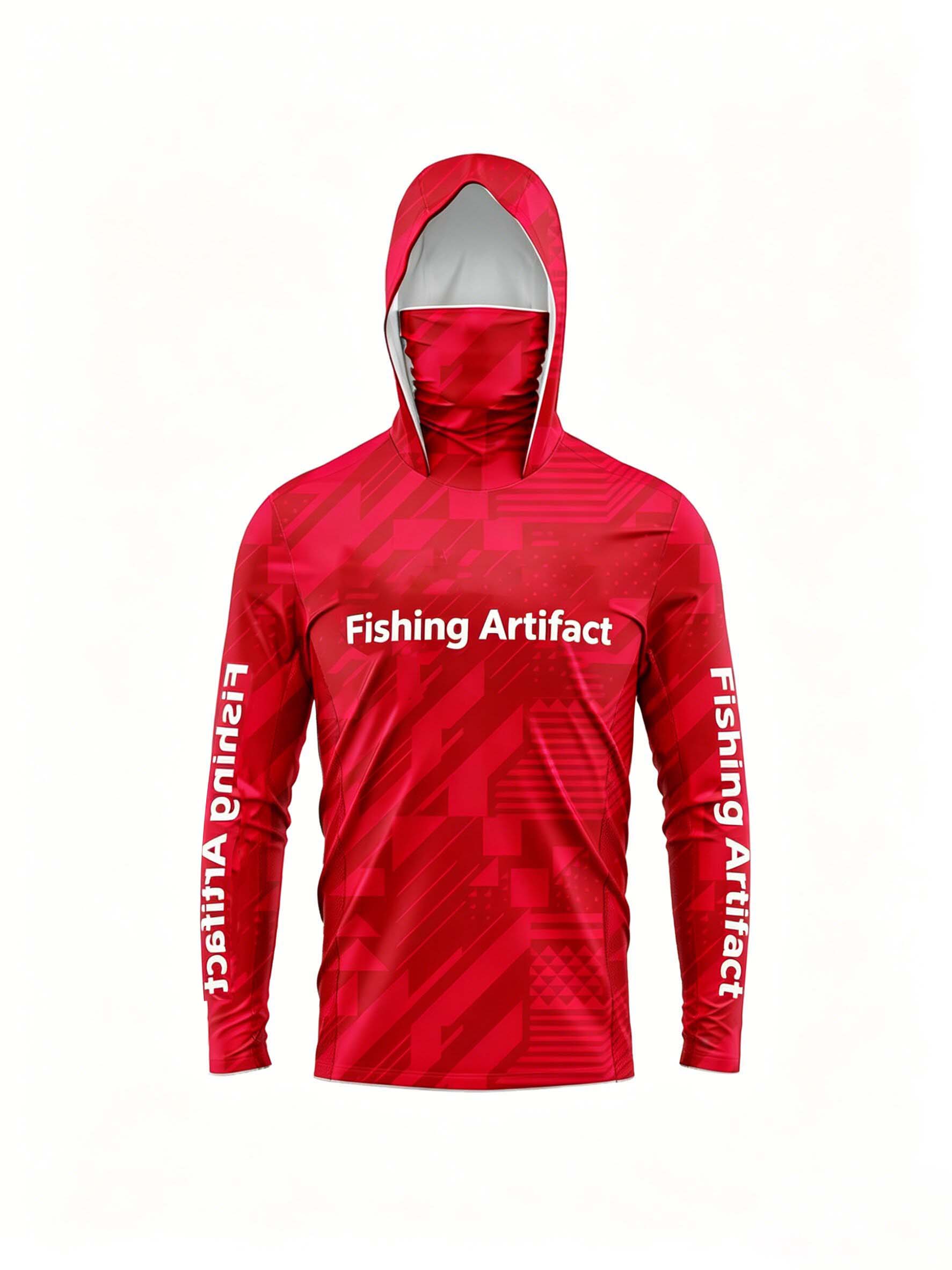 Мужская летняя футболка с капю – обзор и цена Fishing Hoodie