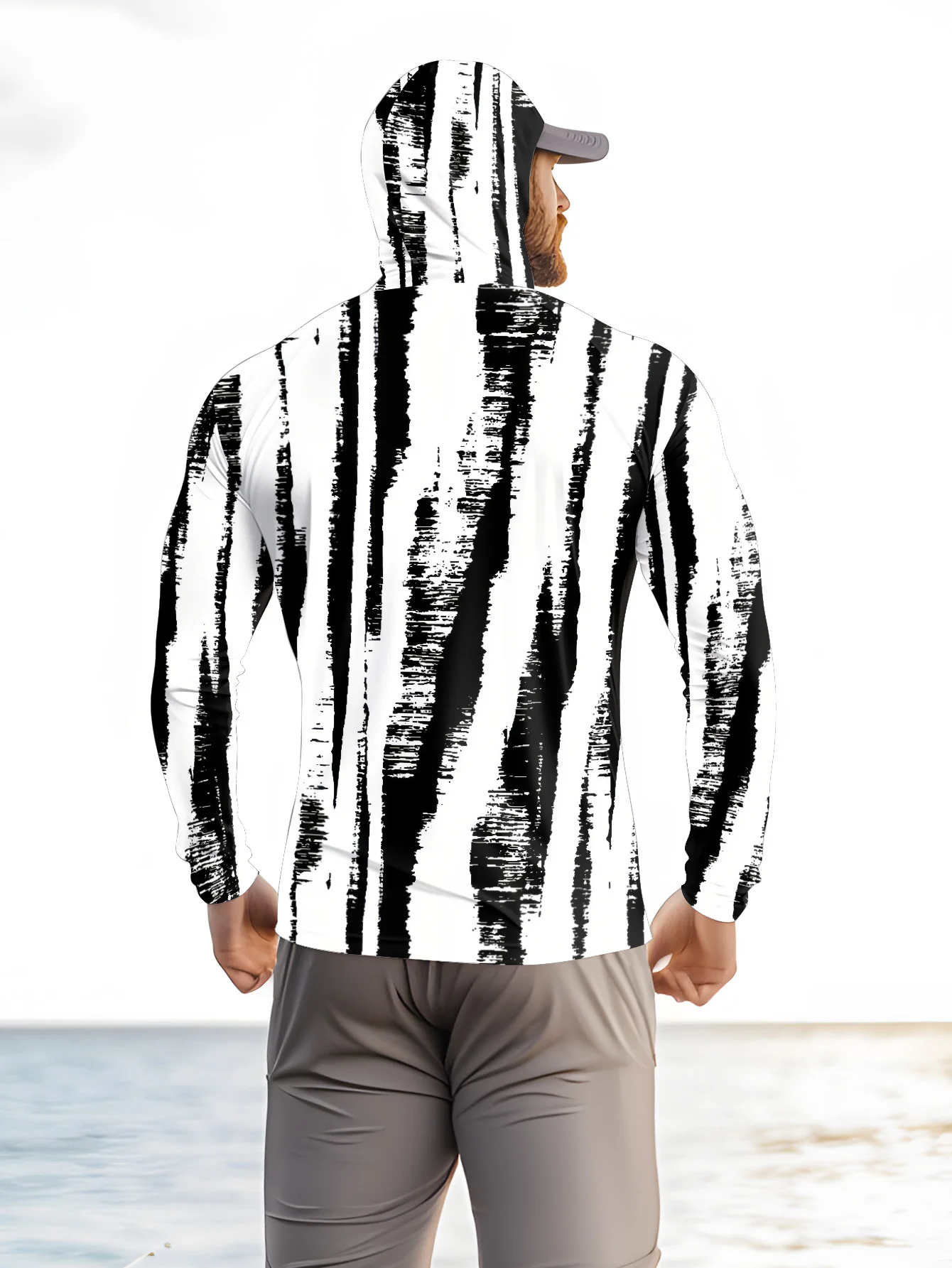 Мужская худи для рыбалки в чер – обзор и цена Fishing Hoodie