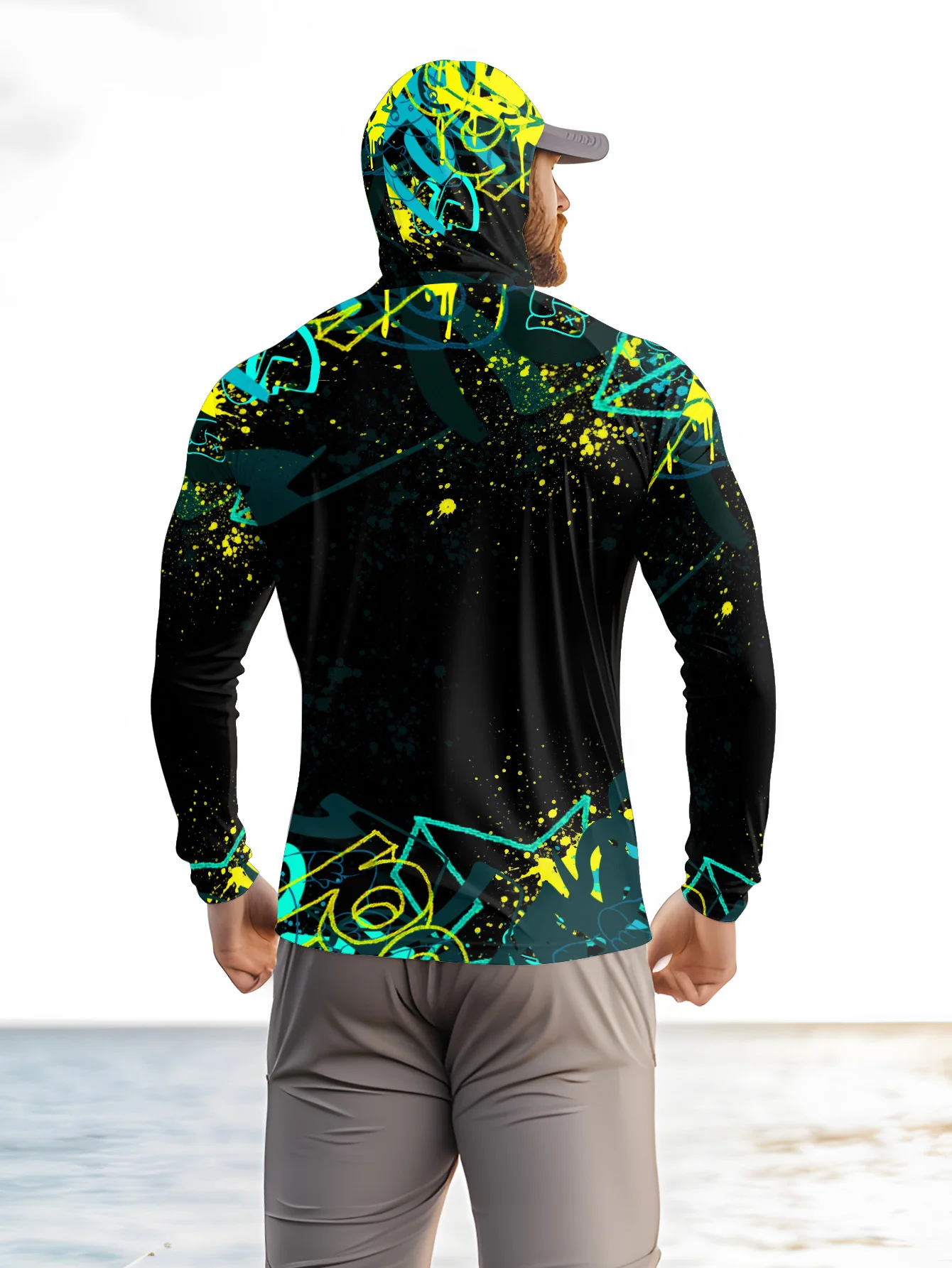 Мужская футболка с капюшоном д – обзор и цена Fishing Hoodie