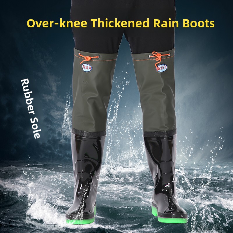 Утолщенные высокие резиновые с – обзор и цена Fishing Waders