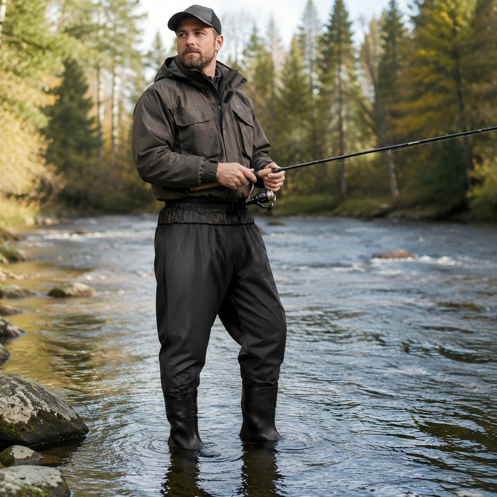 Высокие рыболовные вейдеры для – обзор и цена Fishing Waders