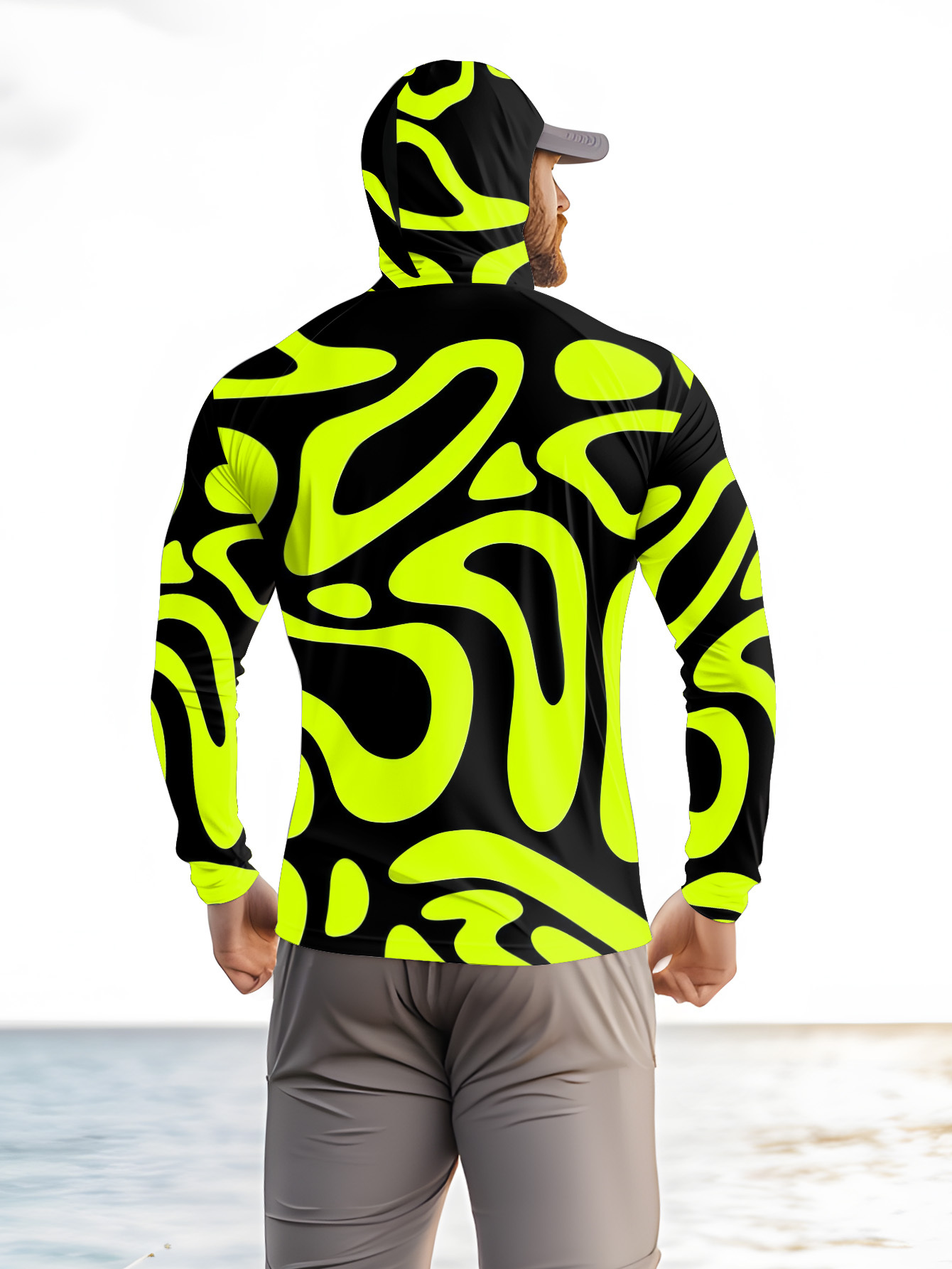 Новая летняя мужская рубашка 2 – обзор и цена Fishing Hoodie